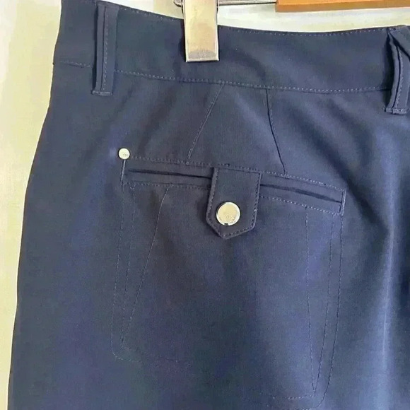 Women’s NVO by Lanctot Navy Golf Skirt with Built in Shorts Size 8 - Picture 8 of 11